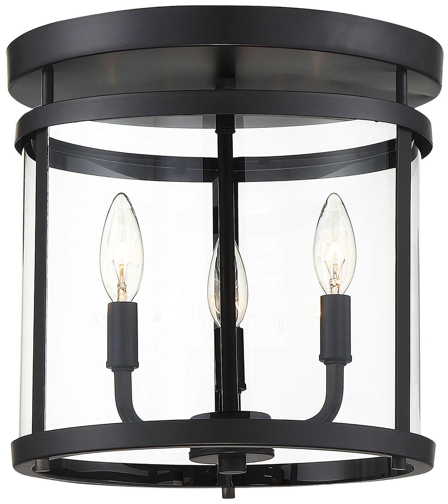 Image 3 Penrose 3-Light Ceiling Light in Black more views