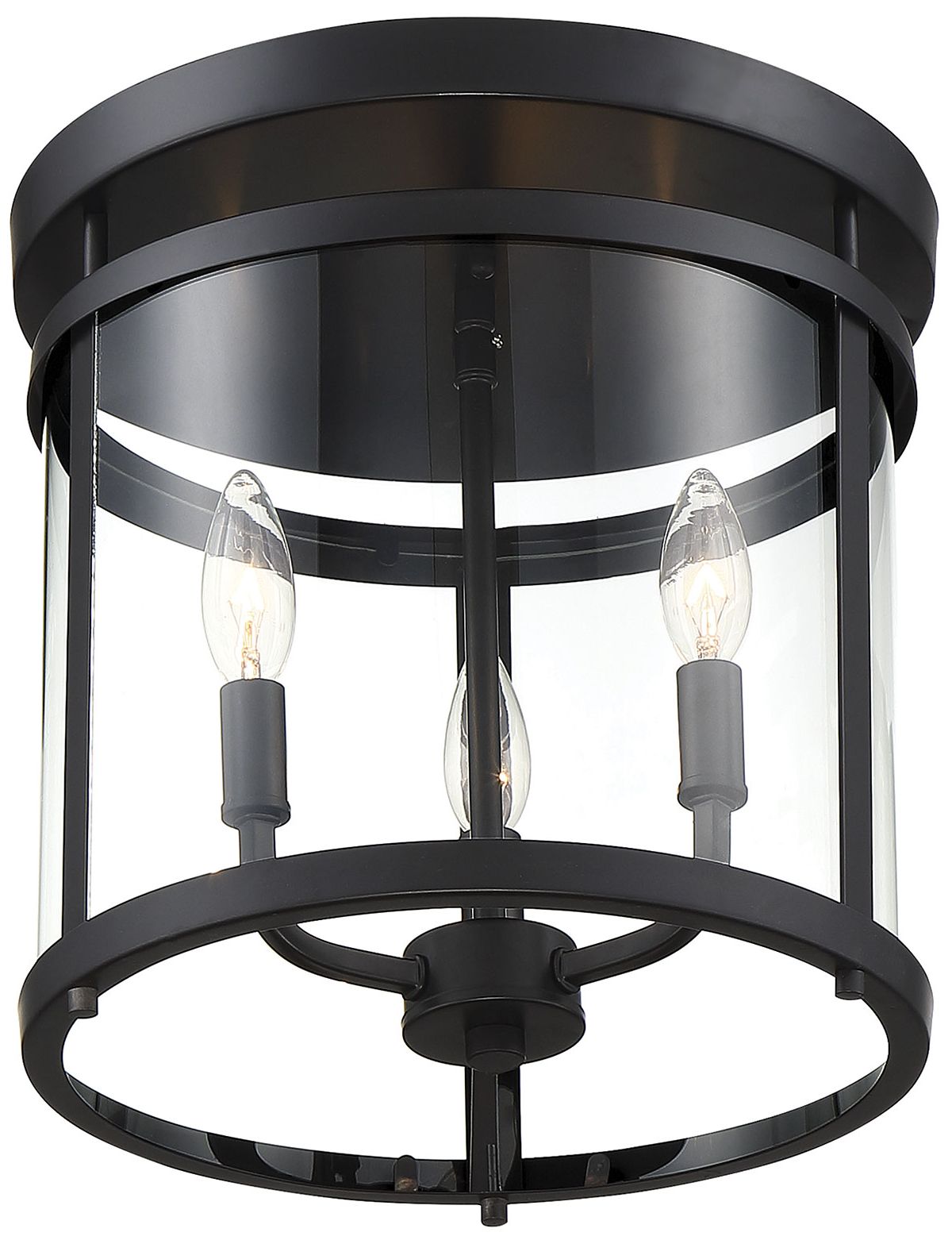 Image 4 Penrose 3-Light Ceiling Light in Black more views