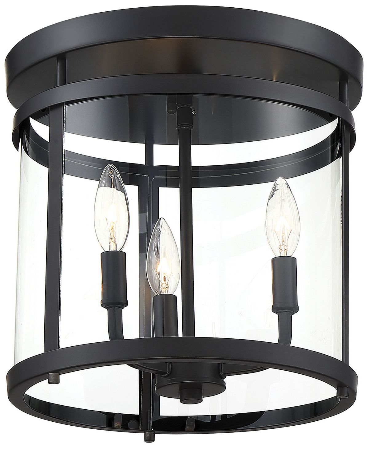 Image 5 Penrose 3-Light Ceiling Light in Black more views
