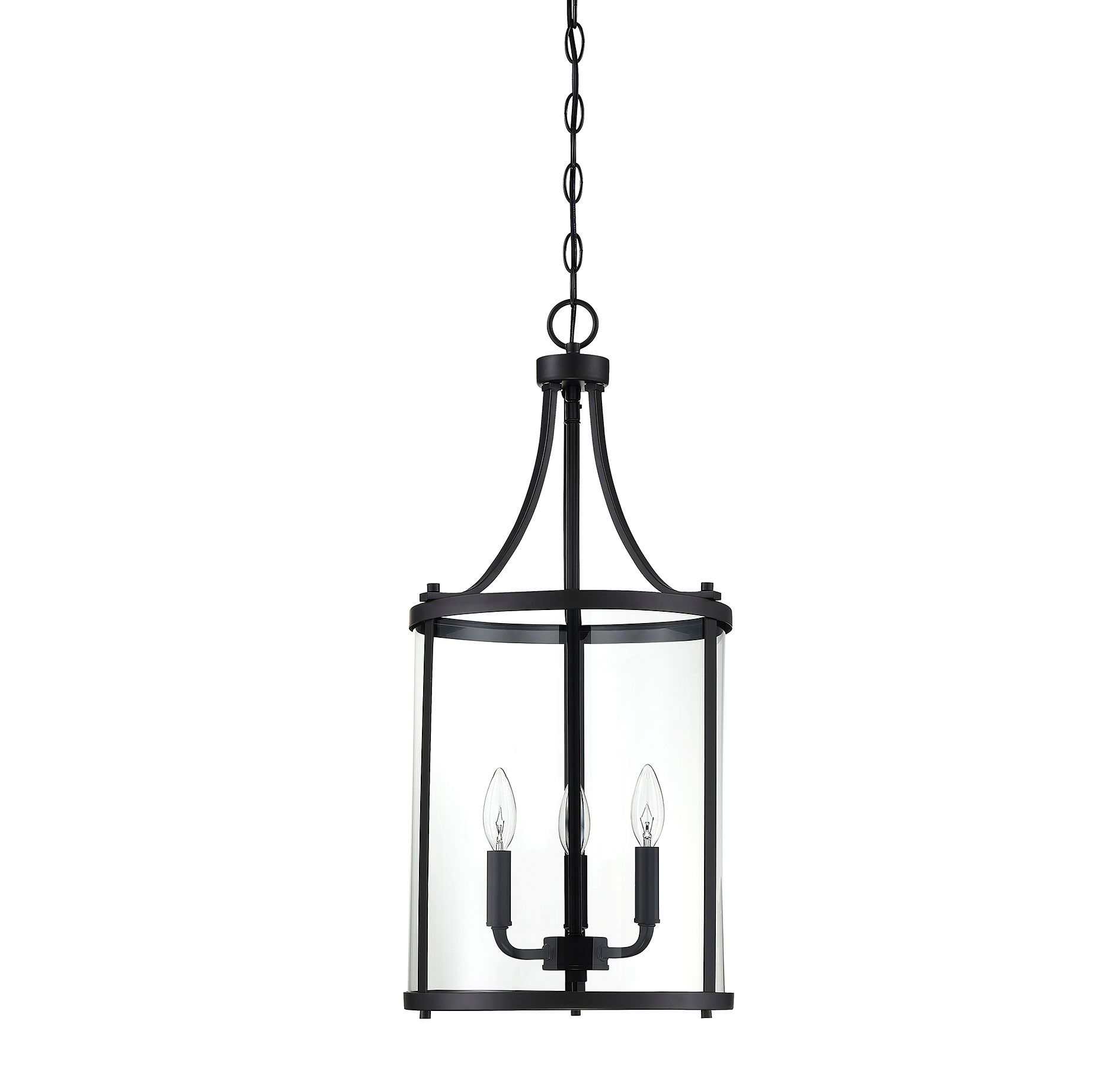 Image 2 Penrose 3-Light Pendant in Black more views