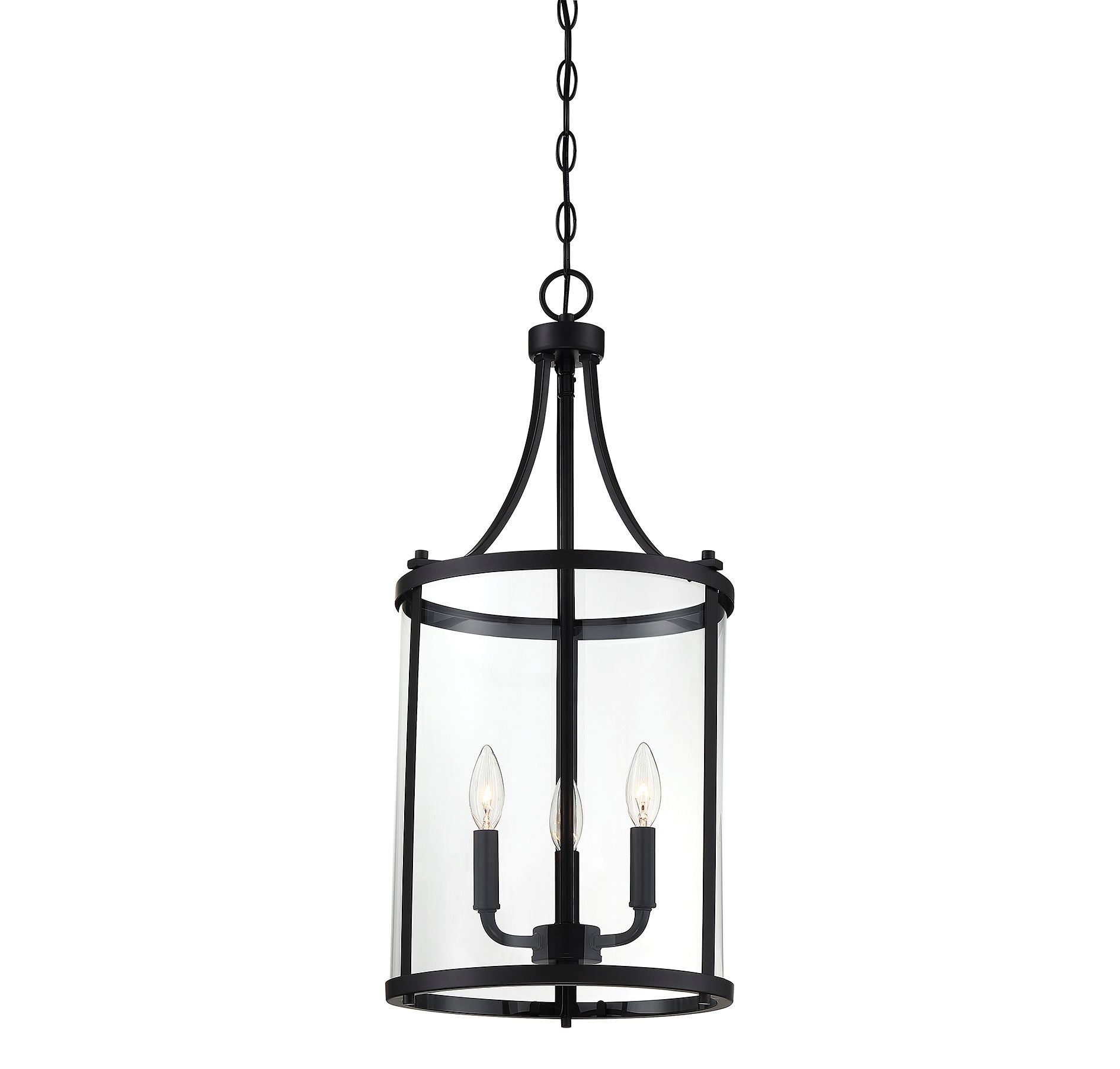 Image 3 Penrose 3-Light Pendant in Black more views