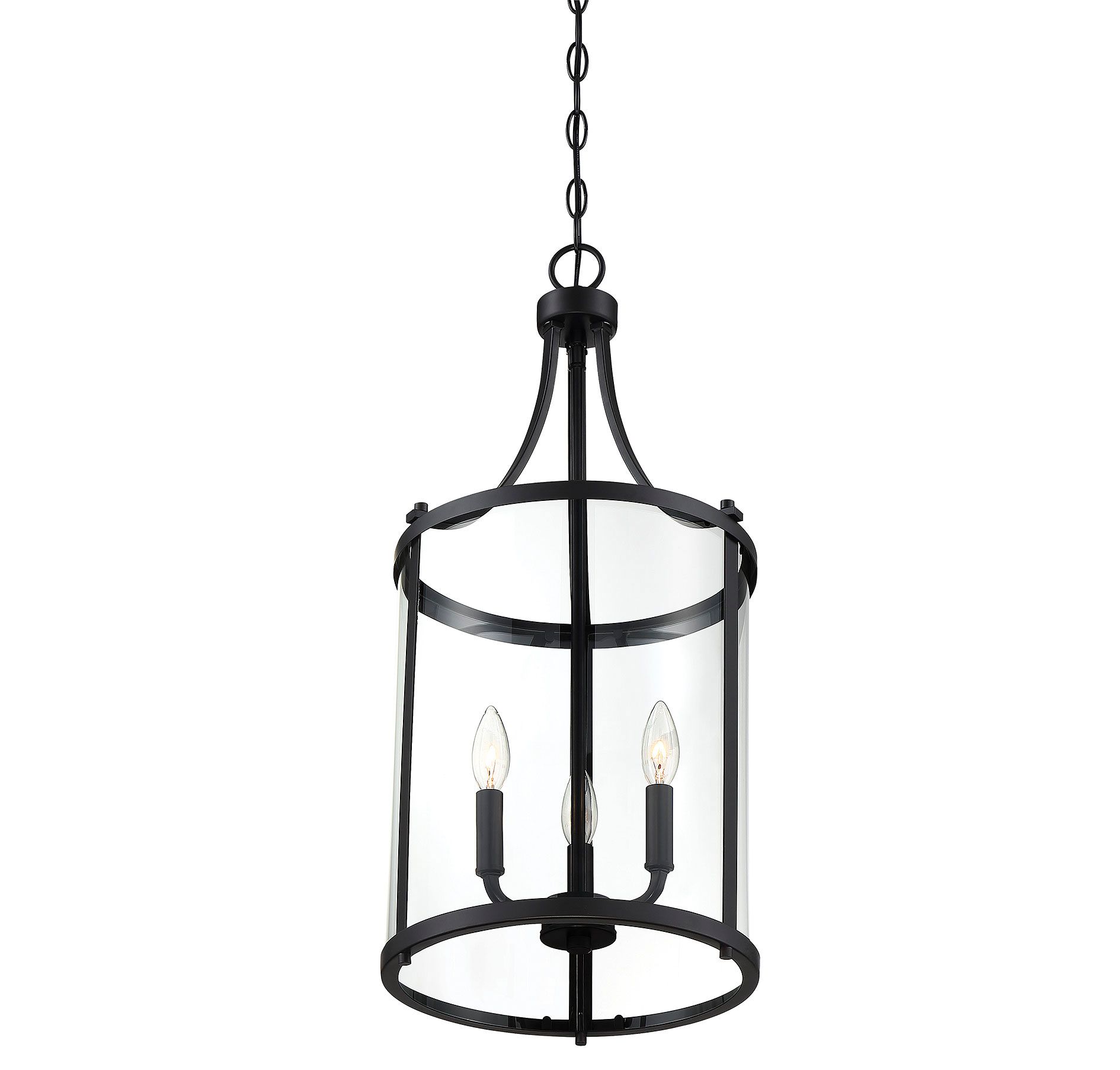 Image 4 Penrose 3-Light Pendant in Black more views