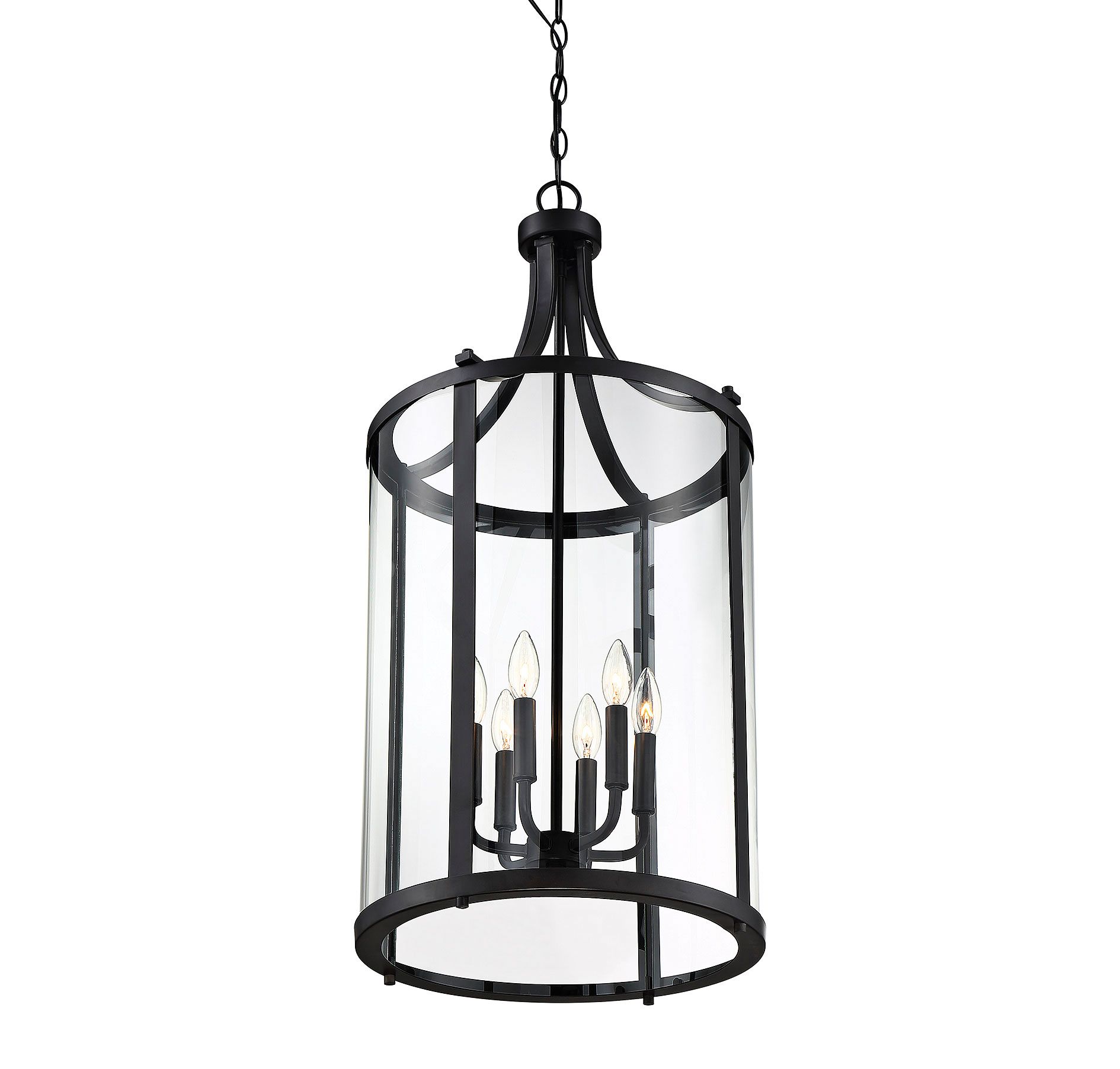 Image 5 Penrose 6-Light Pendant in Black more views