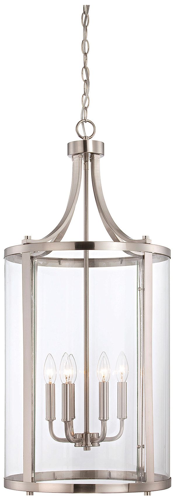Penrose 6-Light Pendant in Satin Nickel