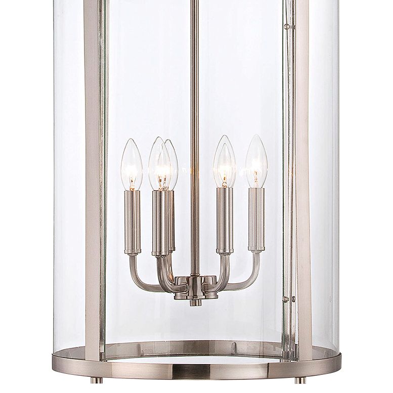 Image 2 Penrose 6-Light Pendant in Satin Nickel more views