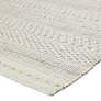 Thumbnail3 of Penrose Lenna PNR05 4'x6' Cream Gray Indoor/Outdoor Area Rug more views