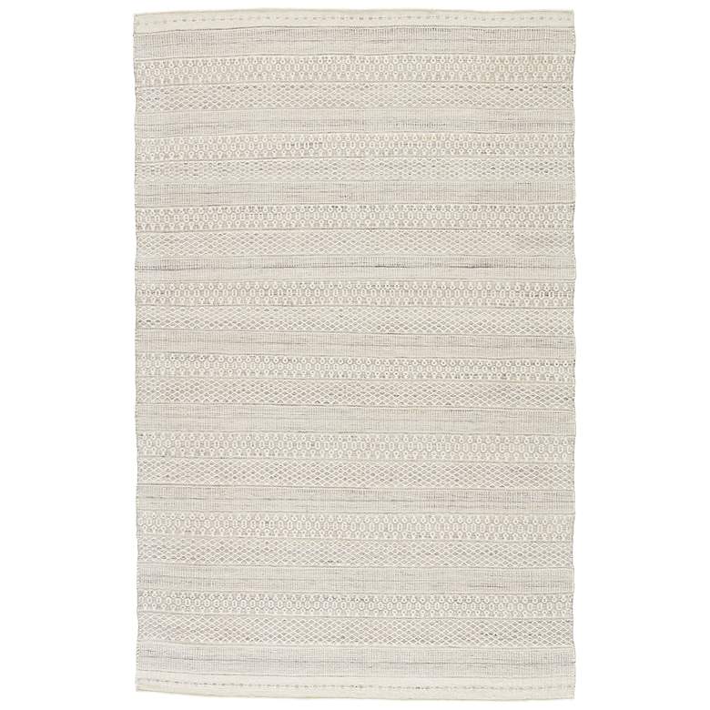 Image 2 Penrose Lenna PNR05 5&#39;x8&#39; Cream Gray Indoor/Outdoor Area Rug