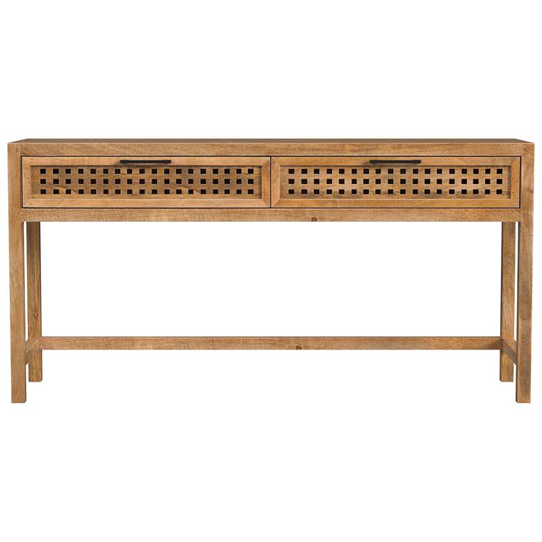 Image 1 Pentak 30 inch Natural Console Table