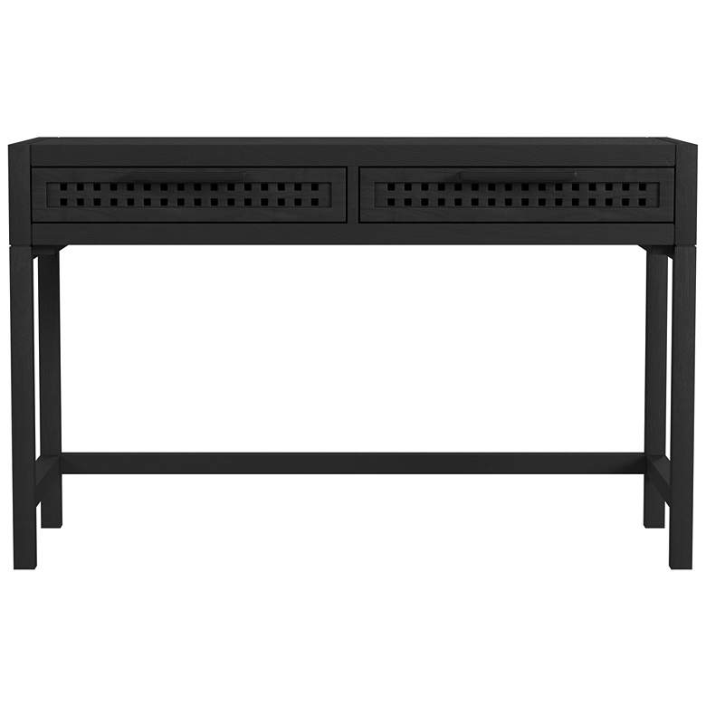 Image 1 Pentak 48" Wide Matte Black Sandblasted Desk