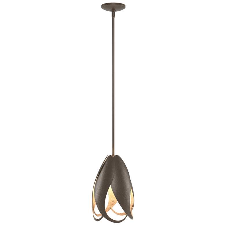 Image 1 Pental 8.3" Wide Bronze Mini-Pendant