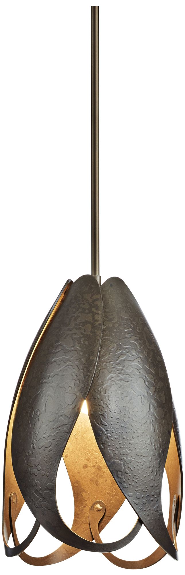 Image 2 Pental 8" Wide Dark Smoke Mini Pendant