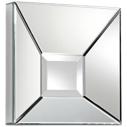 Pentalloca 15 3/4&quot; Square Shadow Box Wall Mirror