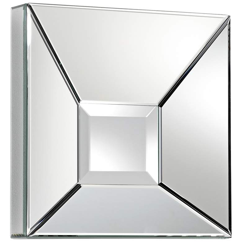 Image 1 Pentalloca 15 3/4" Square Shadow Box Wall Mirror