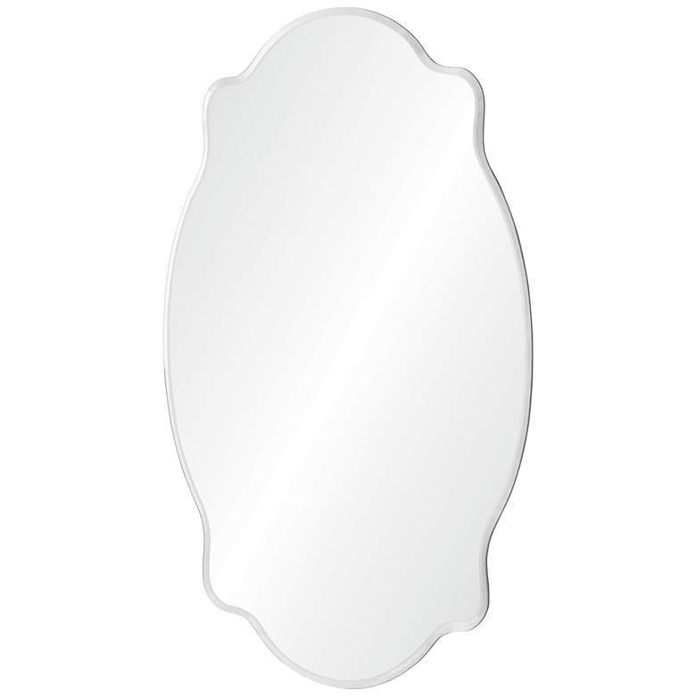 Penthia Frameless 24 inch x 36 inch Arched Wall Mirror more views