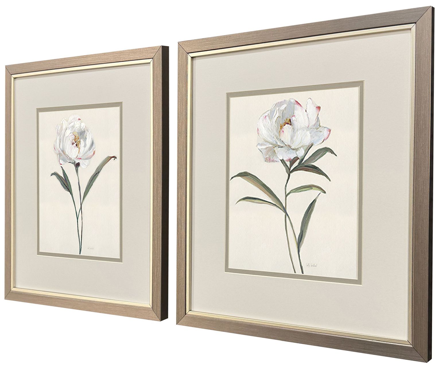 Image 3 Peony Grand 14"W x 16"H Framed Art - Set of 2 more views
