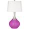 Peony Purple Spencer Table Lamp
