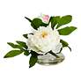 3_Peony with Glass Vase (Set of 3) more views