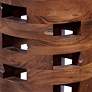 2_Perazza 14" Wide Brown Mango Acacia Wood Accent Table more views