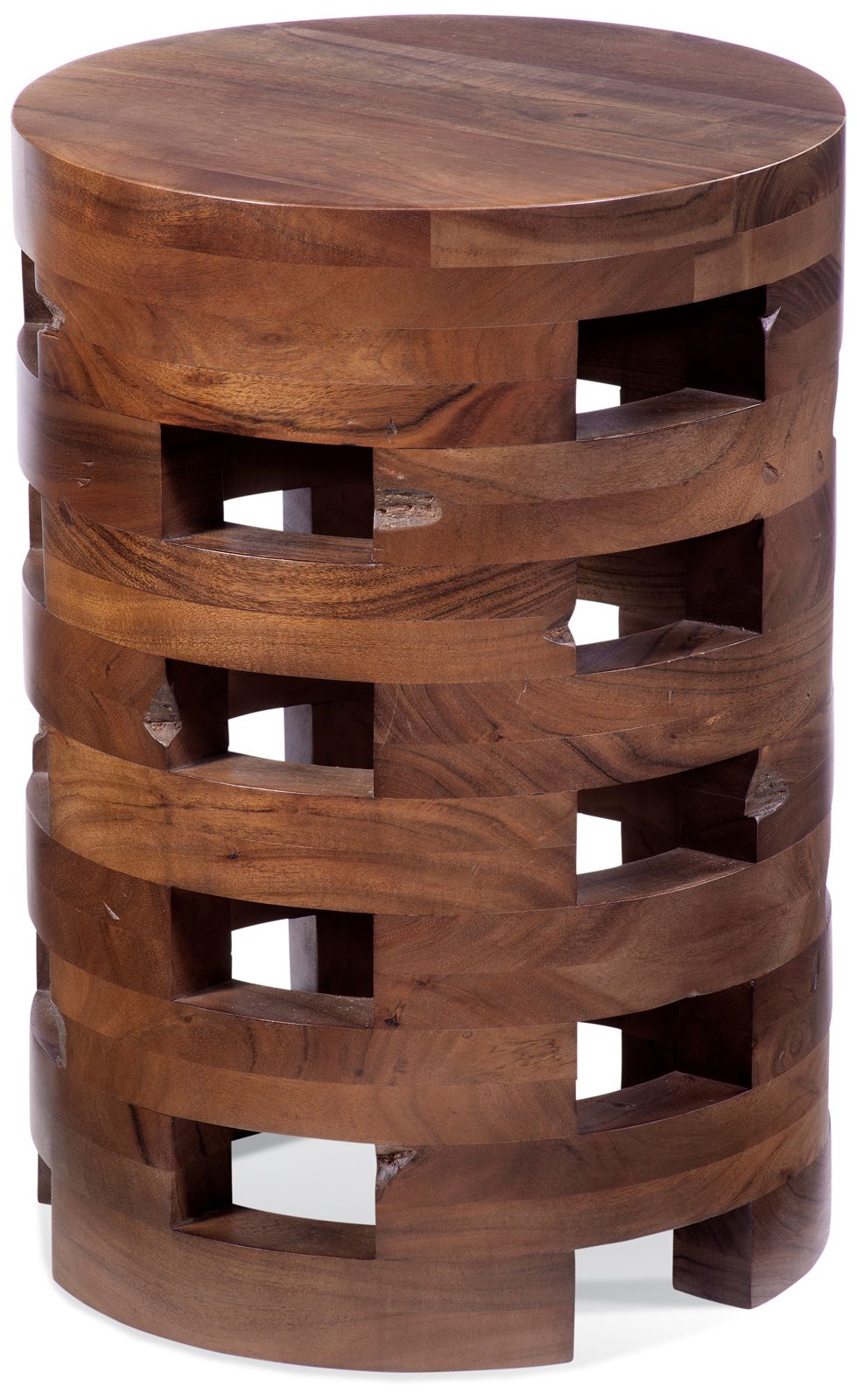 Perazza 21" Natural Wood Accent Table 774K9 Lamps Plus