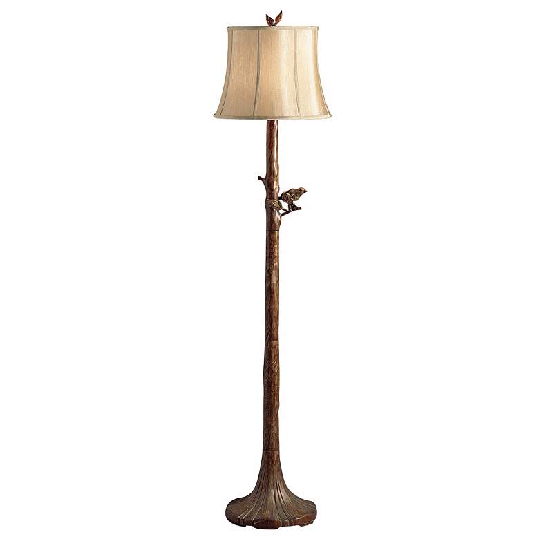 Image 1 Perched Bird Tree Floor Lamp