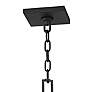 Percy 20 1/4" High Textured Black Outdoor Hanging Light