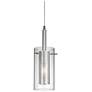 Percy 5.5" Wide Polished Chrome Pendant