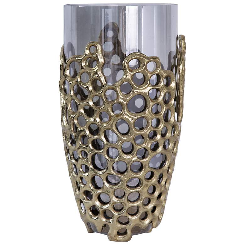 Image 4 Percy Black & Gold Vase more views