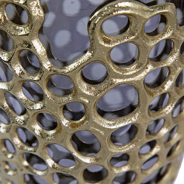 Image 5 Percy Black & Gold Vase more views