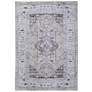 Percy Medallion Indoor Tan Area Rug 39PAF 7'-10" x 9'-10"