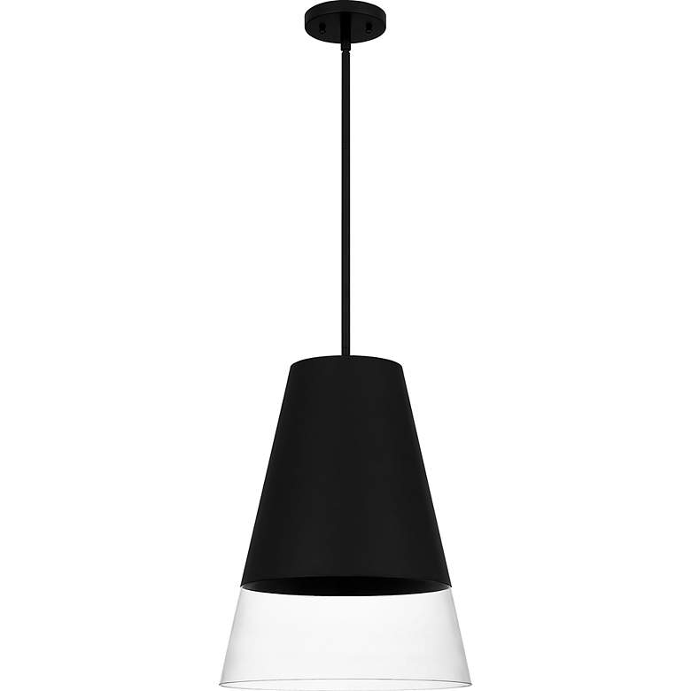 Image 3 Peregrine 1-Light Brushed Black Mini Pendant more views
