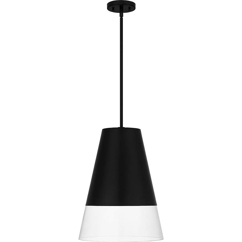 Image 4 Peregrine 1-Light Brushed Black Mini Pendant more views
