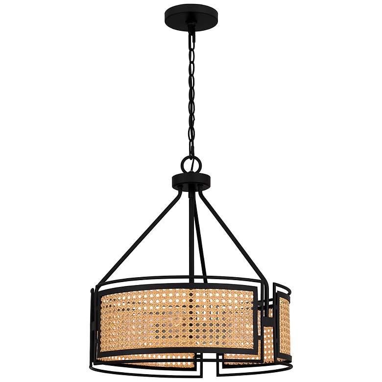 Image 1 Peregrine 3-Light Matte Black Pendant