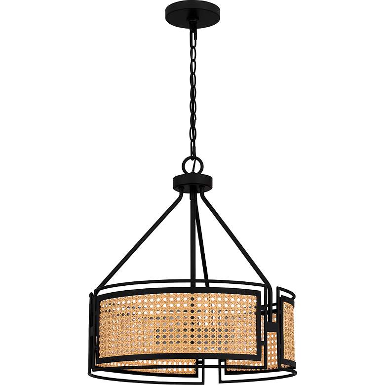 Image 5 Peregrine 3-Light Matte Black Pendant more views