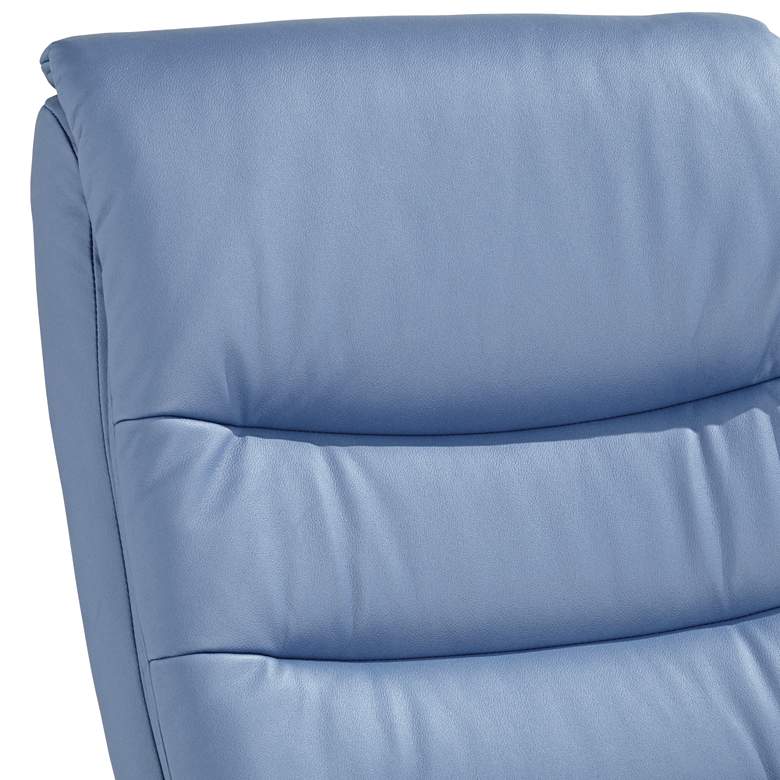 Image 3 Peregrine Ocean Faux Leather Adjustable Swivel Recliner more views