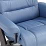 4_Peregrine Ocean Faux Leather Adjustable Swivel Recliner more views