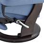 6_Peregrine Ocean Faux Leather Adjustable Swivel Recliner more views