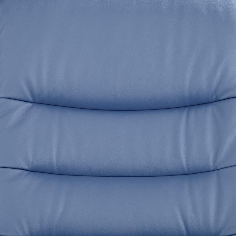 Image 7 Peregrine Ocean Faux Leather Adjustable Swivel Recliner more views
