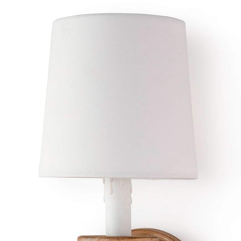 Image 3 Perennial 19" High Natural Birch Wood Wall Sconce more views