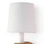 3_Perennial 19" High Natural Birch Wood Wall Sconce more views