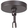 3_Peresalem 22 1/2" Wide Oil-Rubbed Bronze 6-Light Chandelier more views