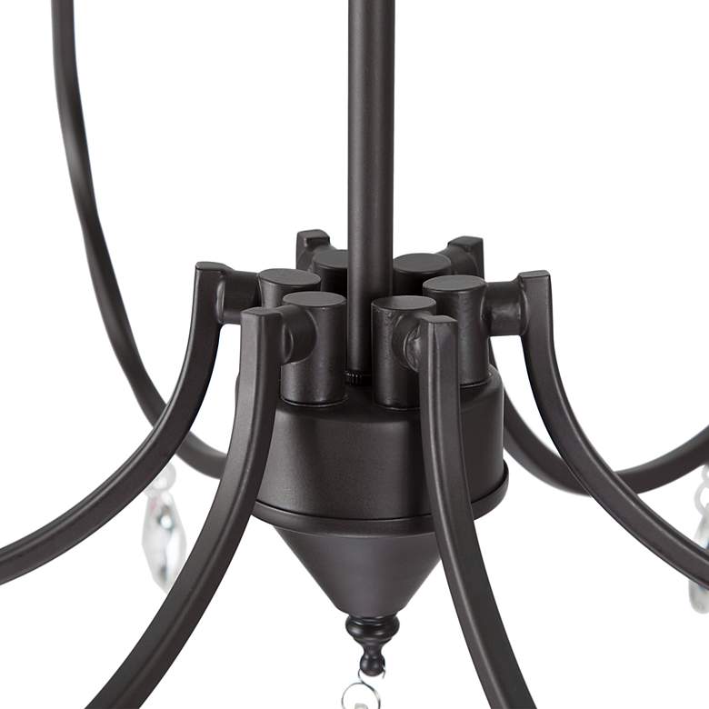 Image 5 Peresalem 22 1/2" Wide Oil-Rubbed Bronze 6-Light Chandelier more views