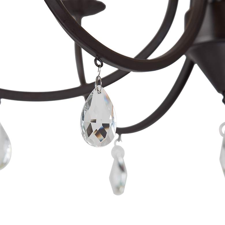 Image 6 Peresalem 22 1/2" Wide Oil-Rubbed Bronze 6-Light Chandelier more views