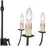 6_Peresalem 22 1/2" Wide Oil-Rubbed Bronze 6-Light Chandelier more views