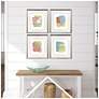 4_Perfect Day 19"W x 21"H Contemporary Framed Art Set of 4 more views