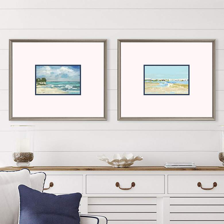 Image 2 Perfect Day 26" Wide Rectangular 2-Piece Framed Wall Art Set