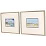 Perfect Day 26" Wide Rectangular 2-Piece Framed Wall Art Set in scene