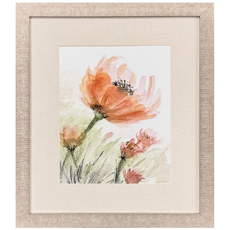 Image 1 Perfect Poppies I 28"W x 32"H Framed Wall Art