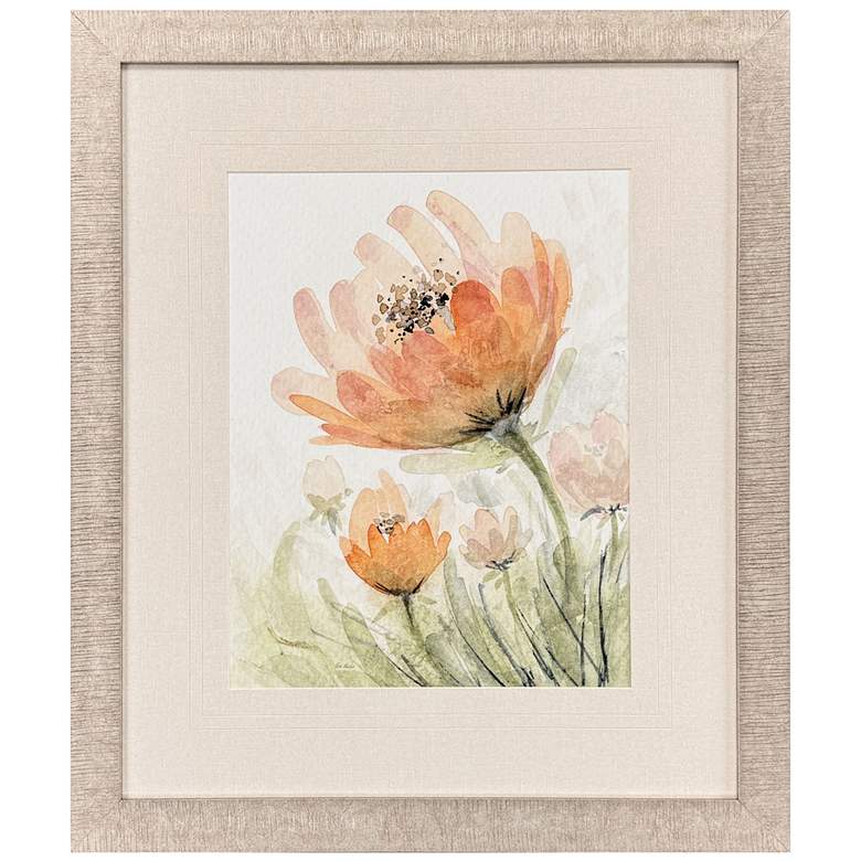 Image 1 Perfect Poppies II 28"W x 32"H Framed Wall Art