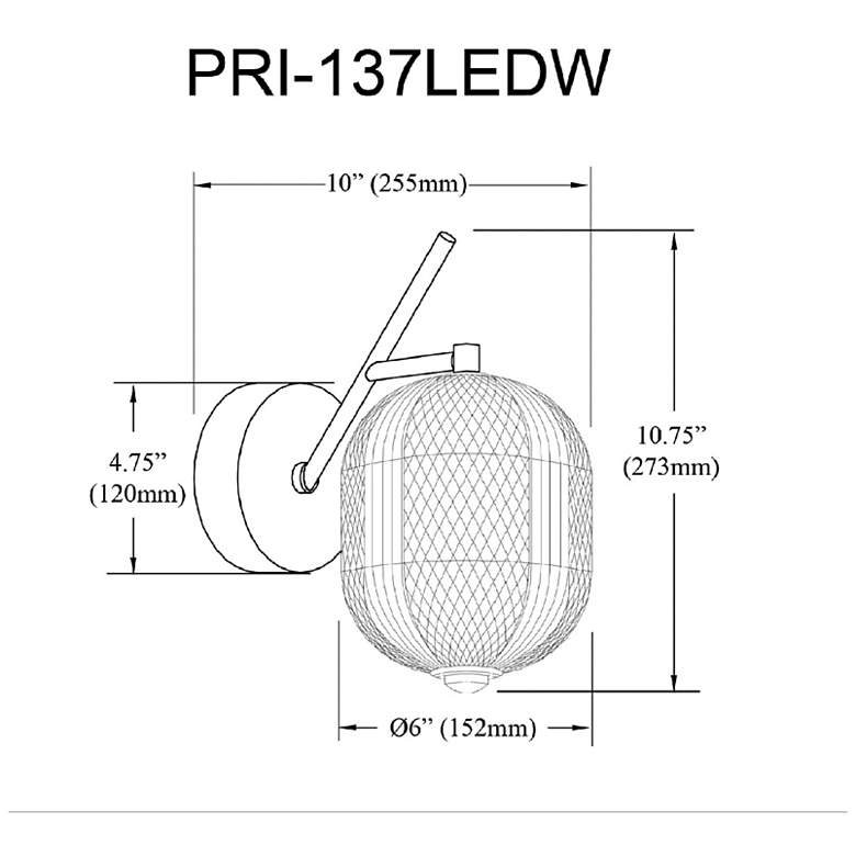 Image 4 Peri 10.75" High Matte Black Finish Wall Sconce w/ Clear Shade more views