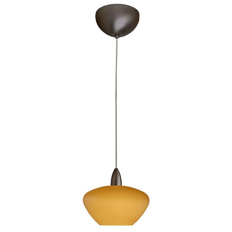 Image 1 Peri Collection Amber Mini Pendant Chandelier